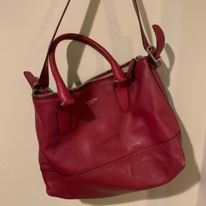 Red Coach Purse